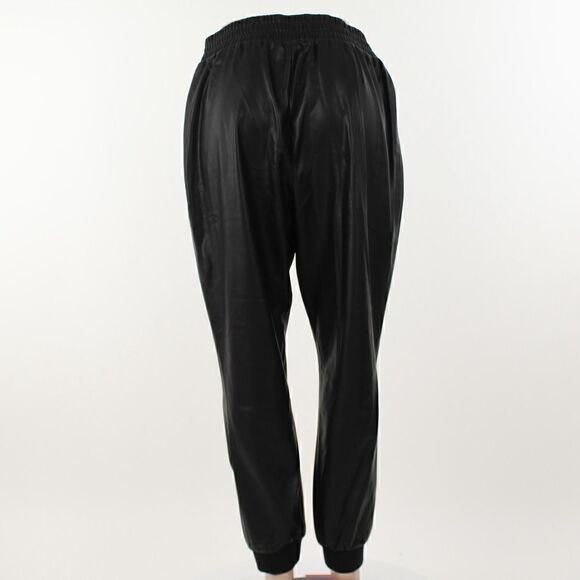 Calvin Klein Faux Leather Jogger Pant - Picture 4 of 5